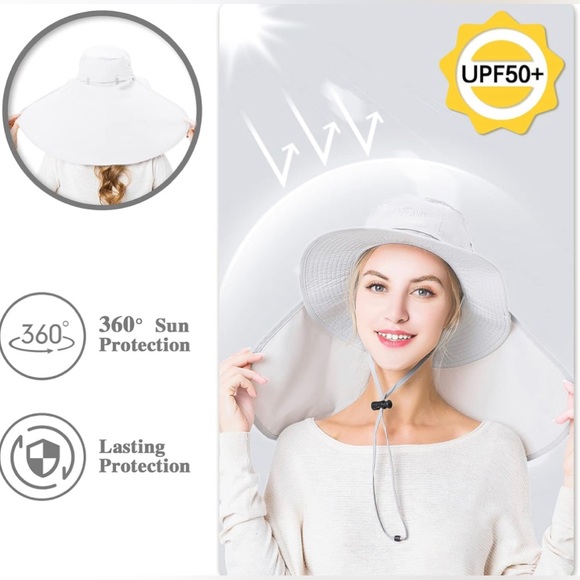 Palmyth Head Net Hat, Sun Hat Safari Hat - Picture 3 of 6